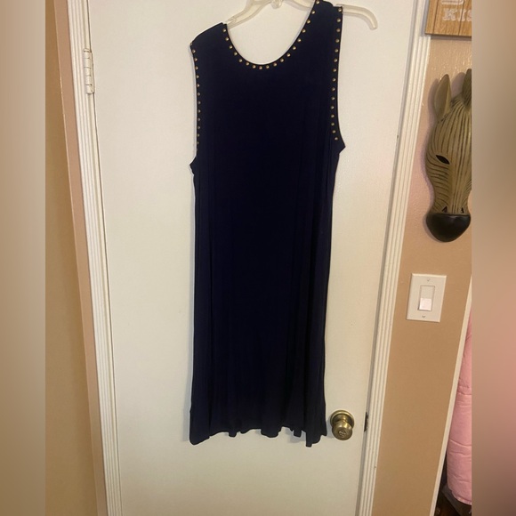 Premise Dresses, 1X, Navy blue - Picture 2 of 3